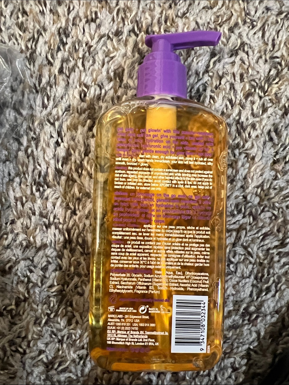 B. Tan glow your own way tan gel and tan back applicator Brand New! - Picture 5 of 8